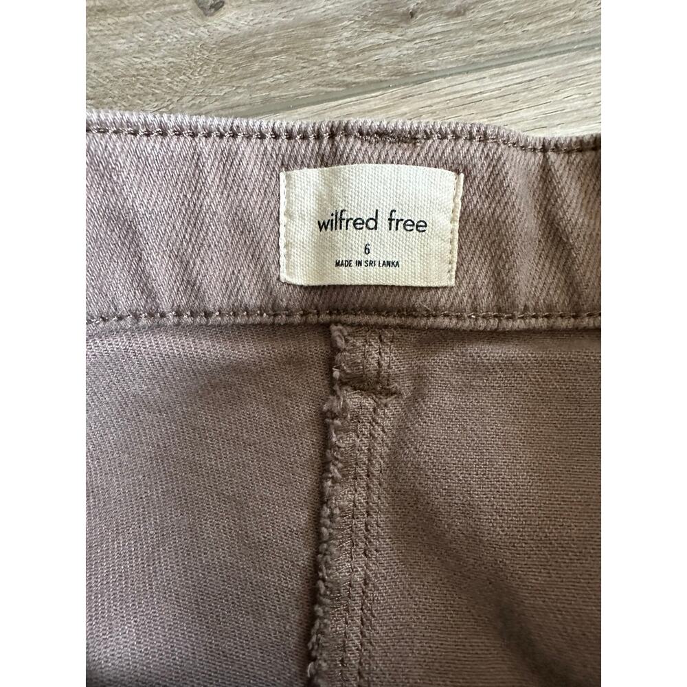 Aritzia Wilfred Free Modern Cargo Pants Taupe size 6 - Picture 15 of 15